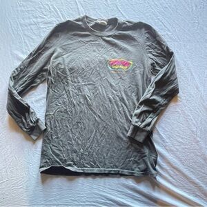 Ron Jon Surf Shop Ocean City Maryland Small Grey Long Sleeve T Shirt PRELOVED